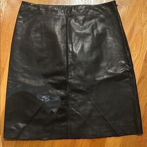 Ann Taylor Black Pencil Skirt